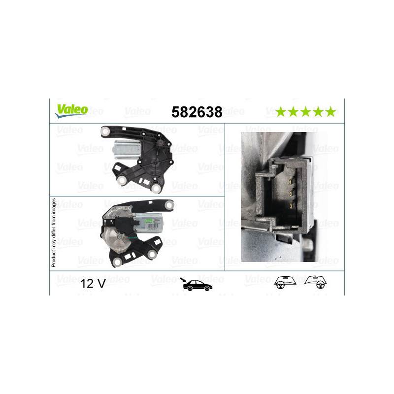 VALEO 582638 Moteur d'essuie-glace
