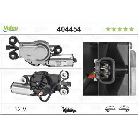VALEO 404454 Motor stieračov
