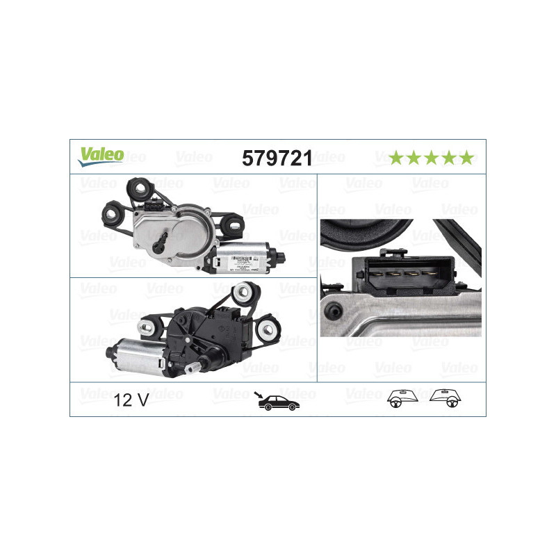 VALEO 579721 Motor del limpiaparabrisas