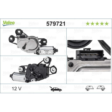 VALEO 579721 Motor del limpiaparabrisas