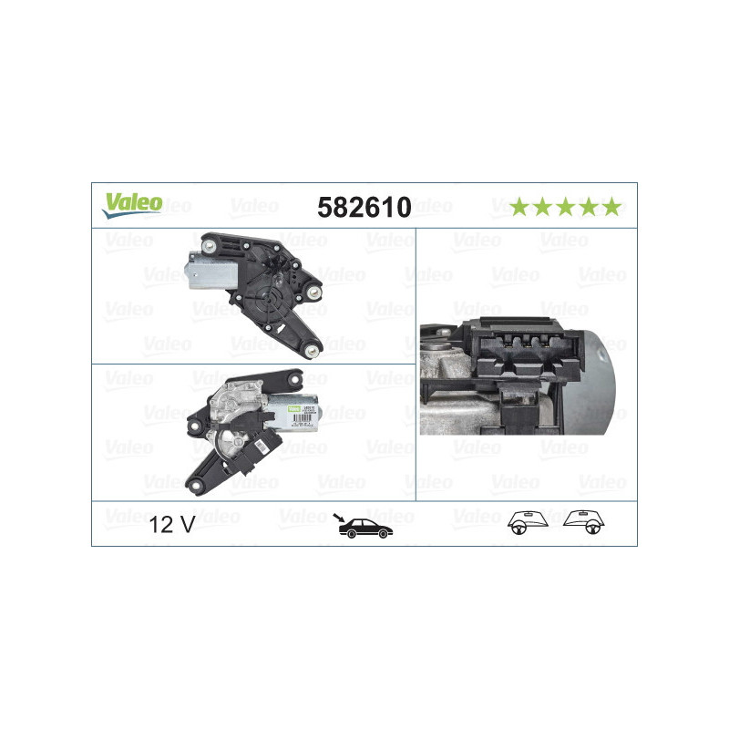 VALEO 582610 Motor del limpiaparabrisas