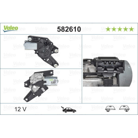 VALEO 582610 Motor del limpiaparabrisas