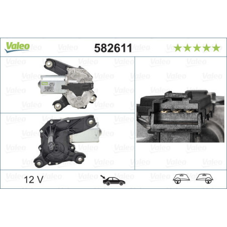 VALEO 582611 Motor stieračov