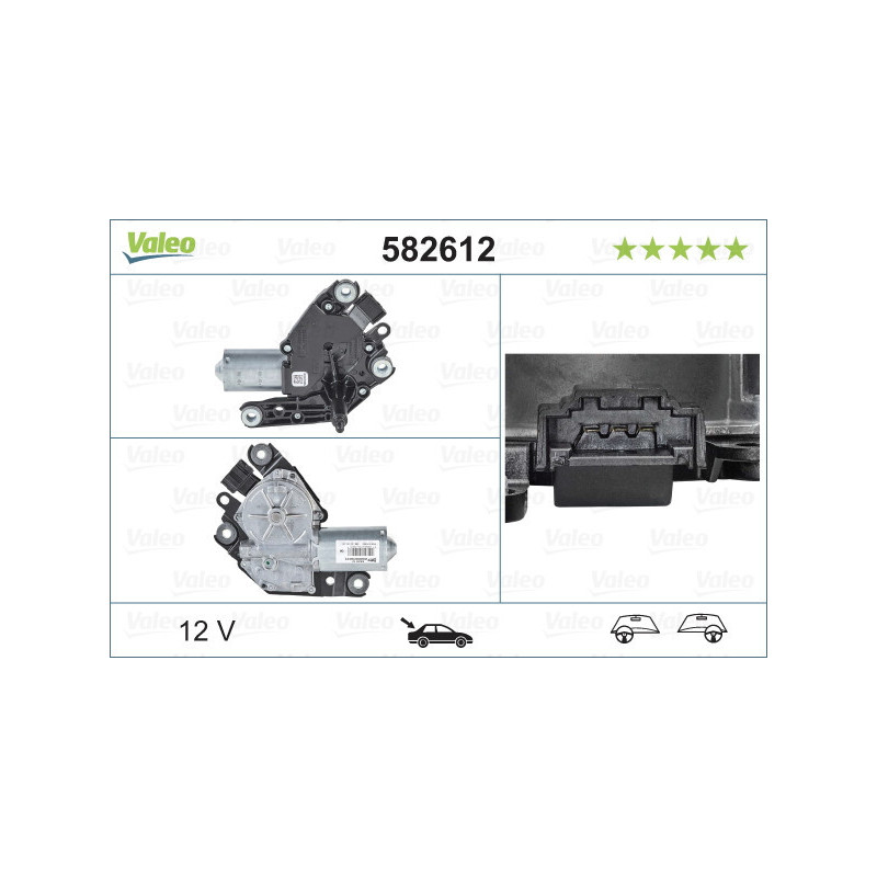 VALEO 582612 Motore tergicristallo