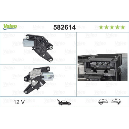 VALEO 582614 Motor stieračov