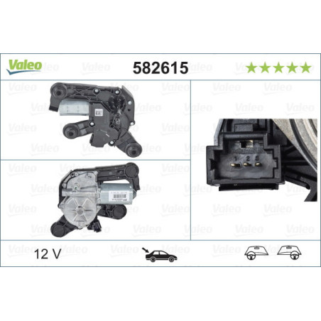 VALEO 582615 Motore tergicristallo