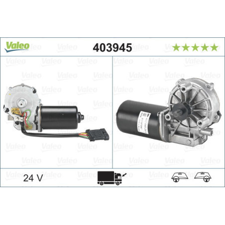 VALEO 403945 Motor stieračov