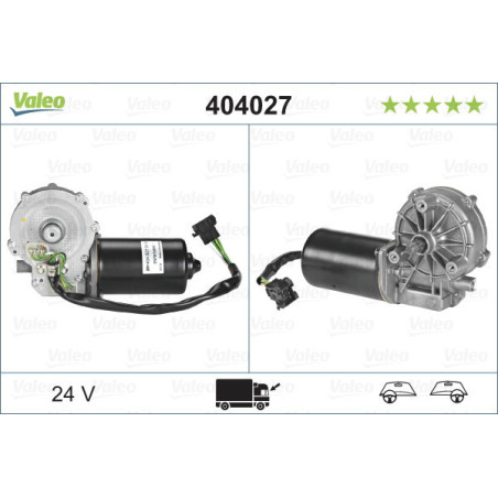 VALEO 404027 Silnik wycieraczek