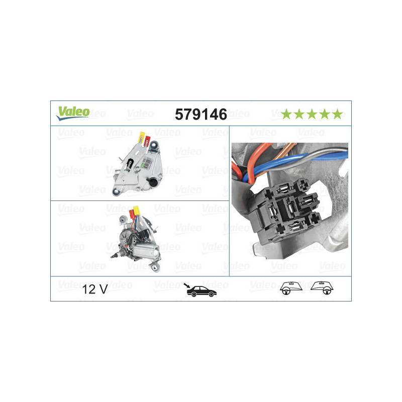 VALEO 579146 Motor del limpiaparabrisas