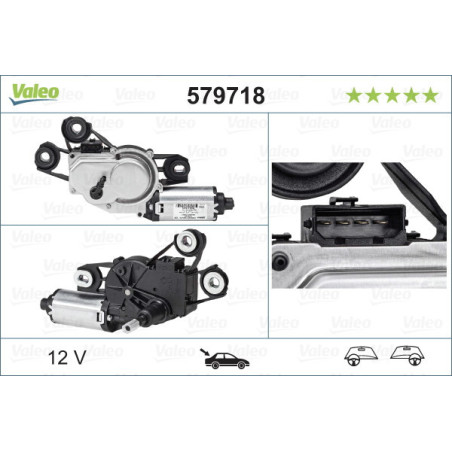 VALEO 579718 Motor del limpiaparabrisas