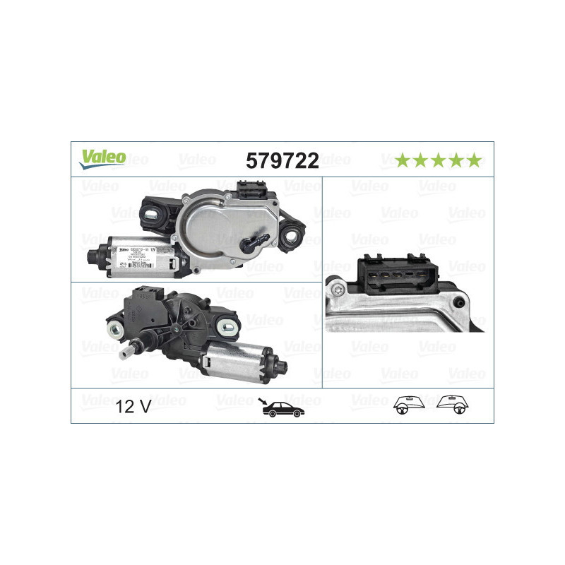VALEO 579722 Motor stěračů