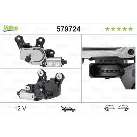 VALEO 579724 Motor stieračov