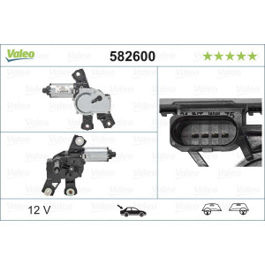 VALEO 582600 Motore tergicristallo