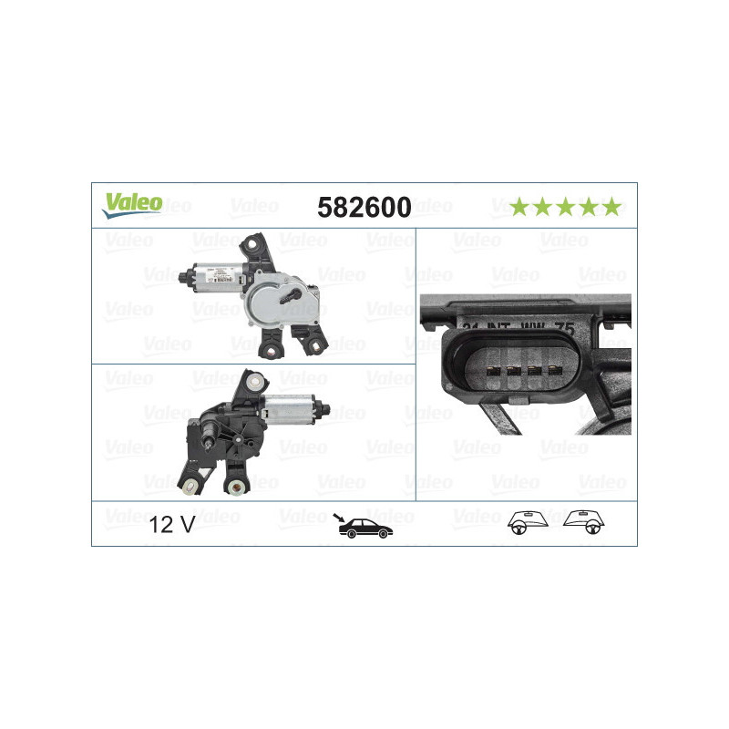 VALEO 582600 Wiper Motor