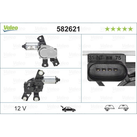 VALEO 582621 Moteur d'essuie-glace