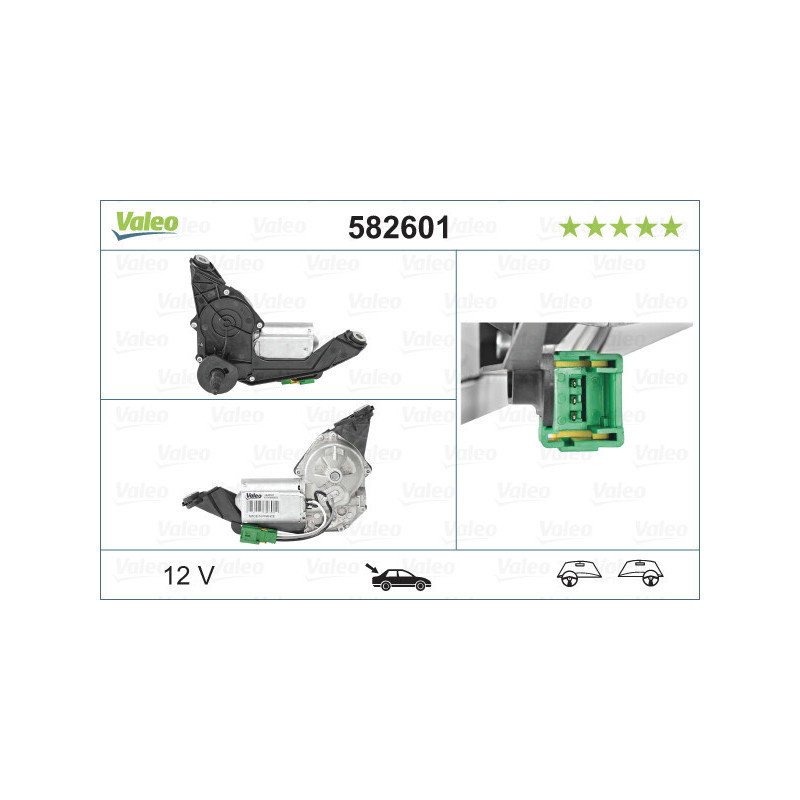 VALEO 582601 Motor del limpiaparabrisas