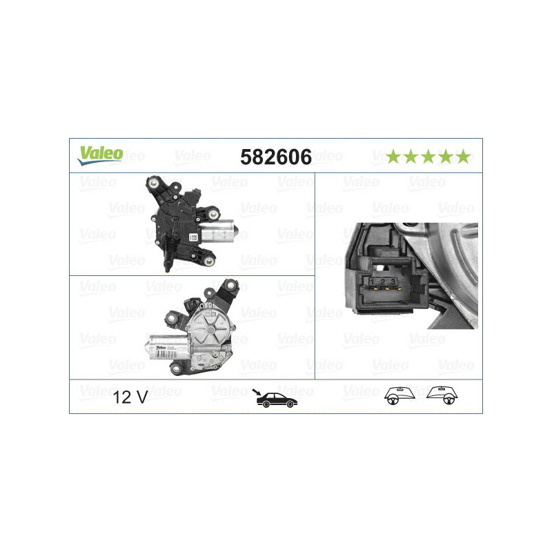 VALEO 582606 Moteur d'essuie-glace