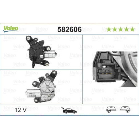 VALEO 582606 Motore tergicristallo
