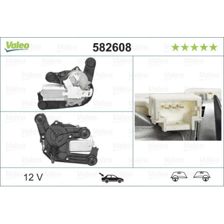 VALEO 582608 Motor del limpiaparabrisas