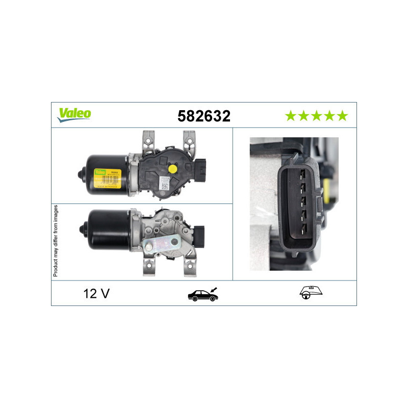 VALEO 582632 Motor stěračů