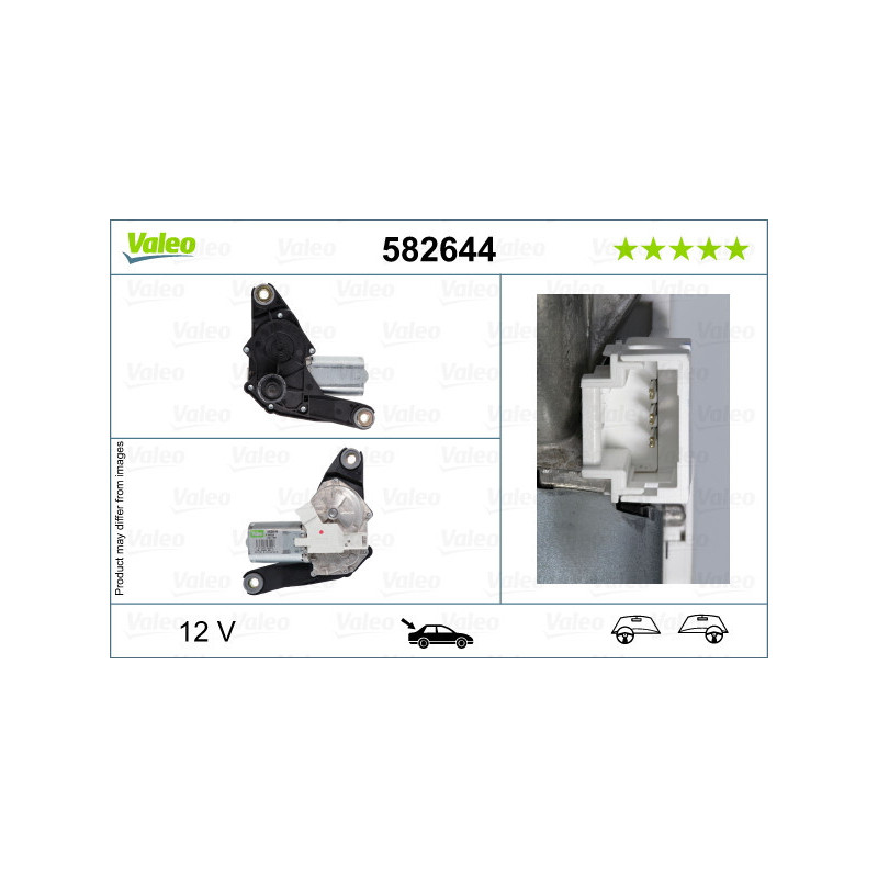 VALEO 582644 Motor del limpiaparabrisas