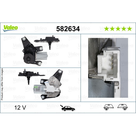 VALEO 582634 Silnik wycieraczek