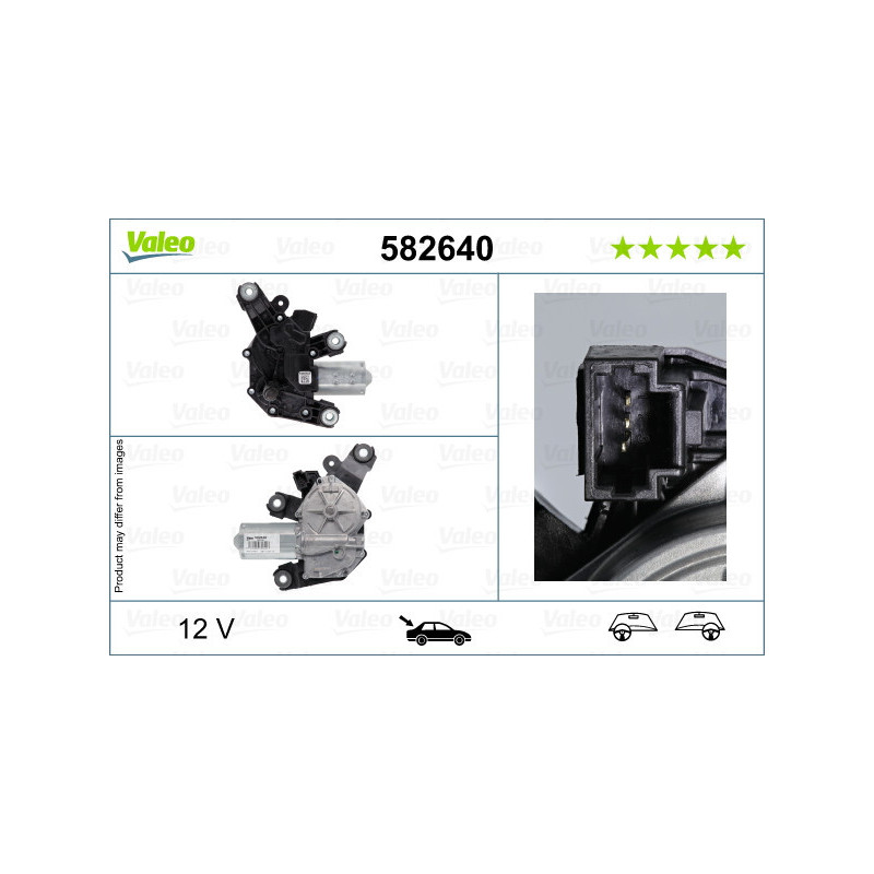 VALEO 582640 Moteur d'essuie-glace