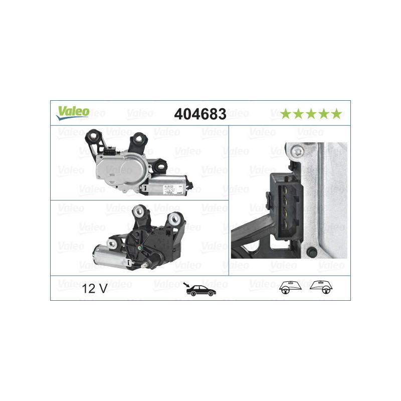 VALEO 404683 Silnik wycieraczek