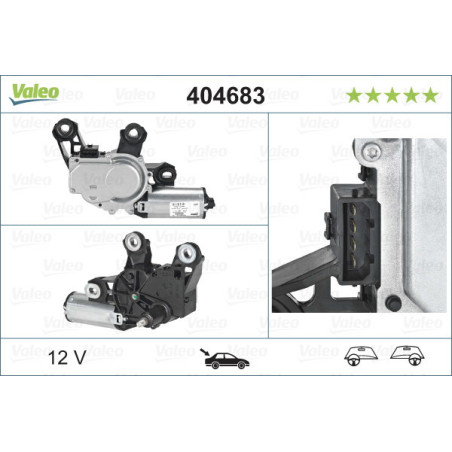 VALEO 404683 Silnik wycieraczek