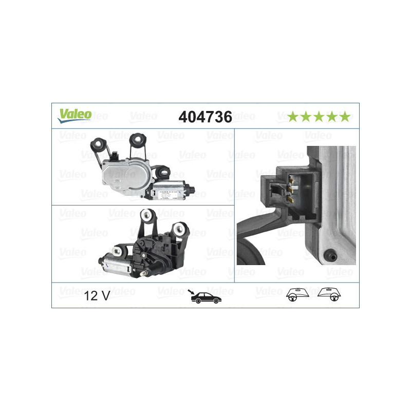 VALEO 404736 Motor del limpiaparabrisas