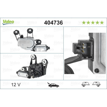 VALEO 404736 Motor stieračov