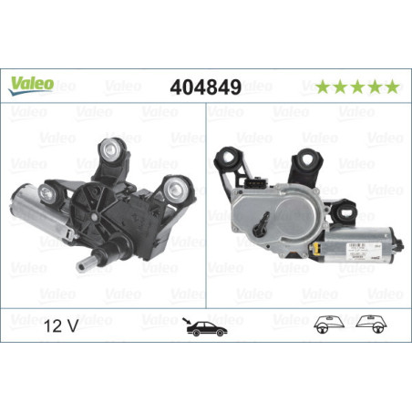 VALEO 404849 Motor stieračov
