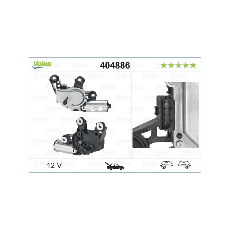 VALEO 404886 Motore tergicristallo