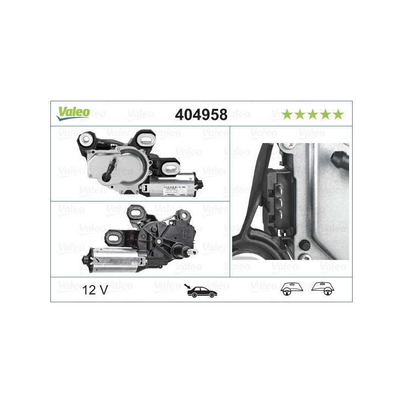 VALEO 404958 Motor stieračov