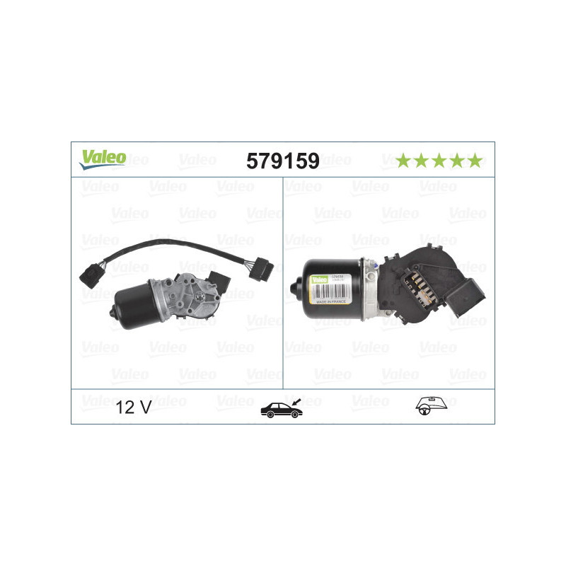 VALEO 579159 Motor stieračov
