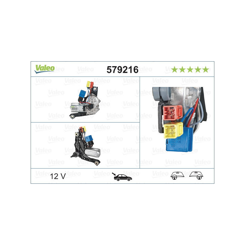 VALEO 579216 Motor stieračov