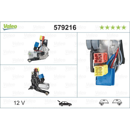 VALEO 579216 Moteur d'essuie-glace