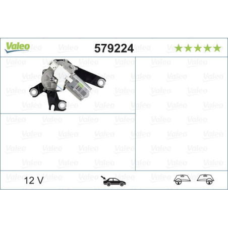 VALEO 579224 Motor del limpiaparabrisas