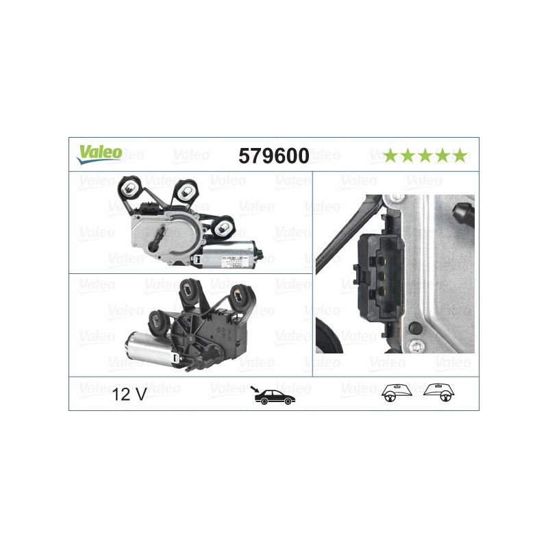 VALEO 579600 Moteur d'essuie-glace