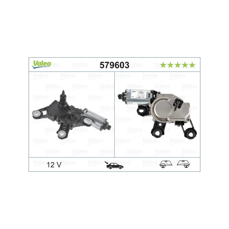 VALEO 579603 Silnik wycieraczek