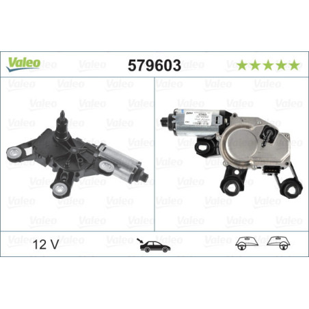 VALEO 579603 Silnik wycieraczek