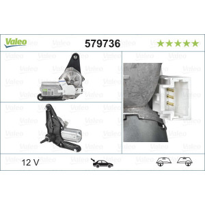 VALEO 579736 Motor del limpiaparabrisas
