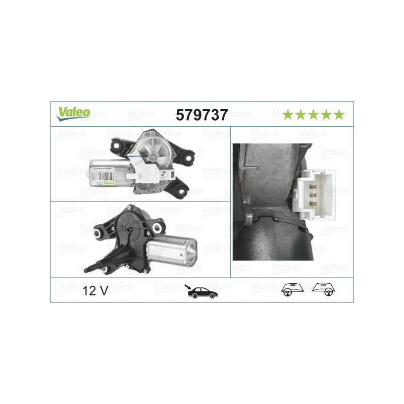 VALEO 579737 Motore tergicristallo
