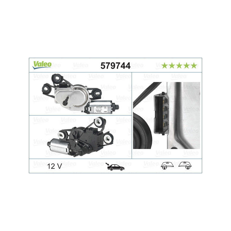 VALEO 579744 Motor stieračov