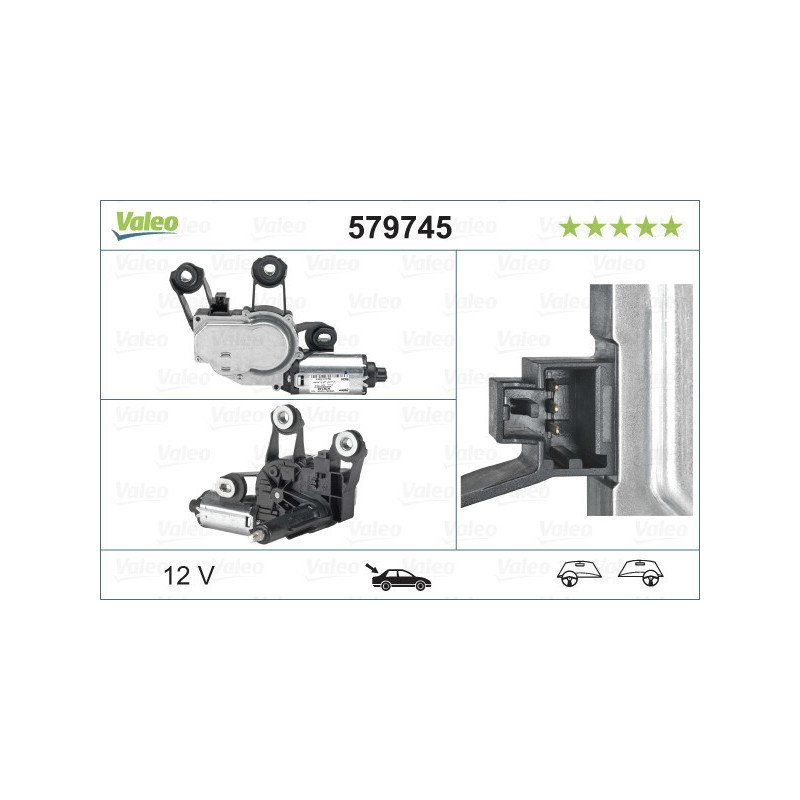 VALEO 579745 Motor stieračov