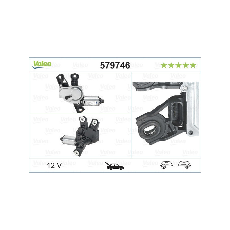VALEO 579746 Motore tergicristallo