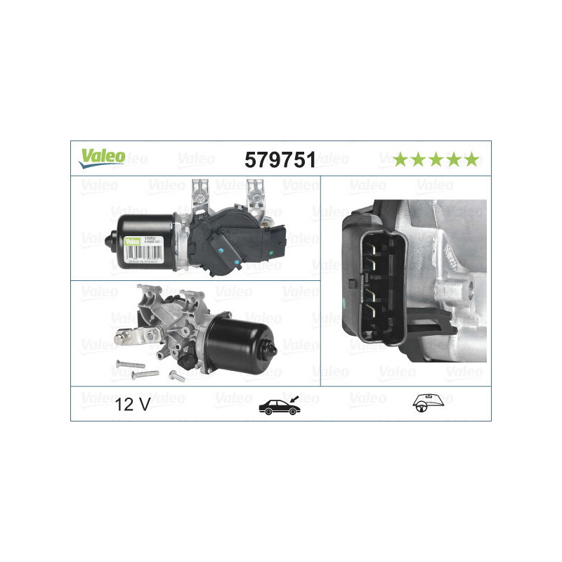 VALEO 579751 Motor stieračov
