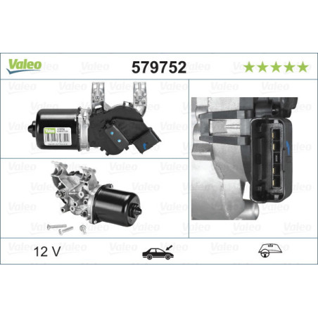 VALEO 579752 Silnik wycieraczek