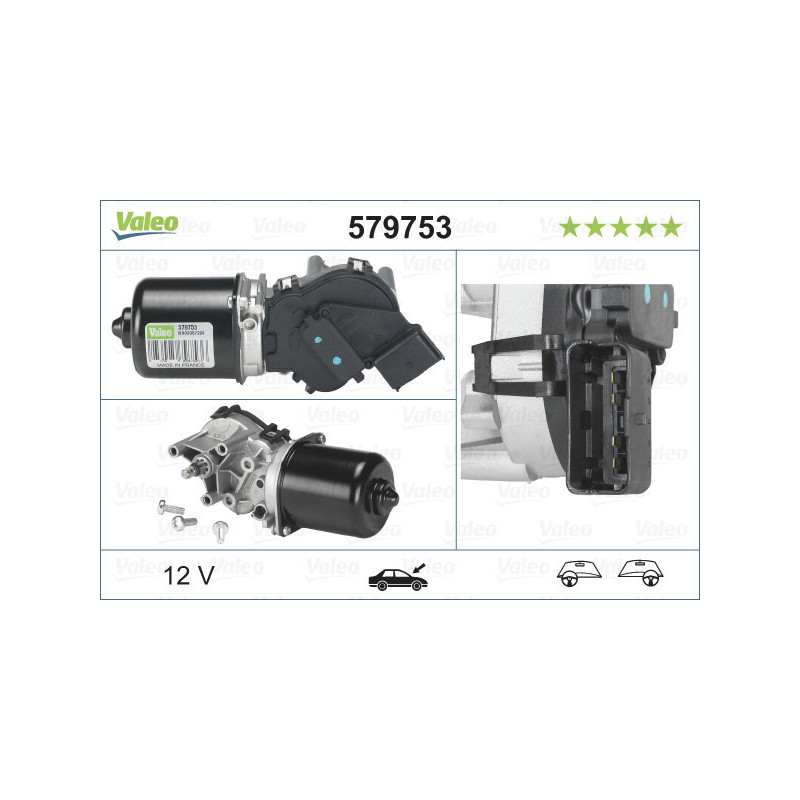 VALEO 579753 Motor stieračov