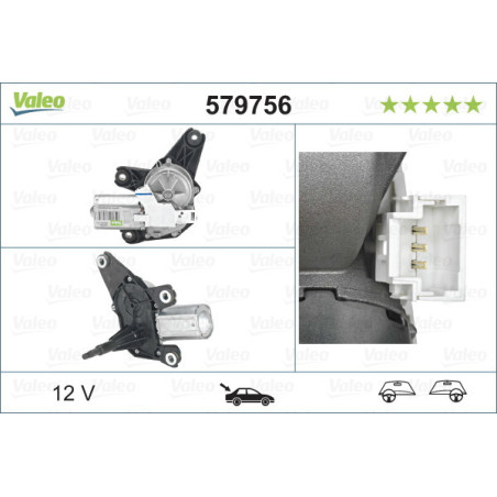 VALEO 579756 Moteur d'essuie-glace